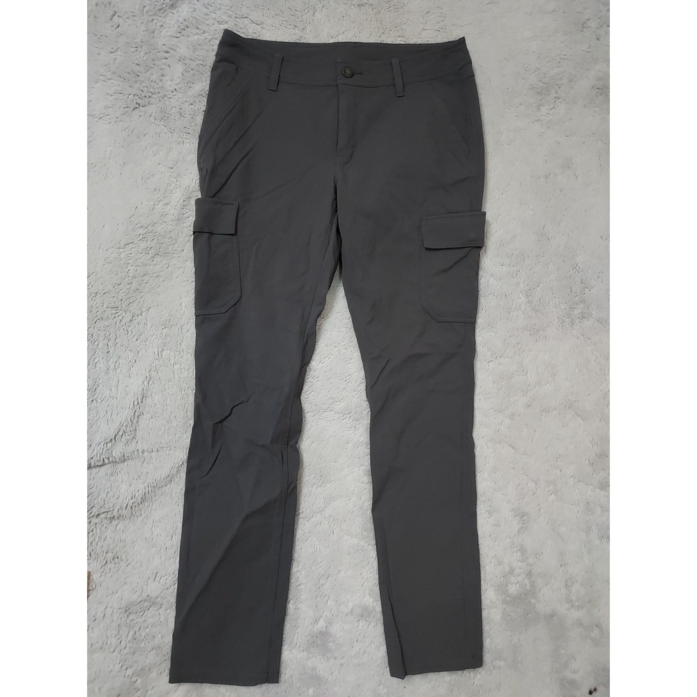 Marmot Pants Womens Size 8 Hiking Tavani Cargo Ripstop Outdoor Gray Hiking Climb